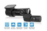 BlackVue DR900X-2CH 256GB microSD 4K UHD Cloud Dashcam Built-in Wi-Fi