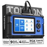 OBD2 Scanner TOPDON AD600S Scan Tool, Code Reader, Diagnostics Scanner for ABS/SRS/AT/Engine, 9 Reset Services, Oil/Brake/BMS/SAS/DPF/TPMS/ETS Reset/ABS Bleeding/Injector Coding, Free Lifetime Upgrade (Copy)