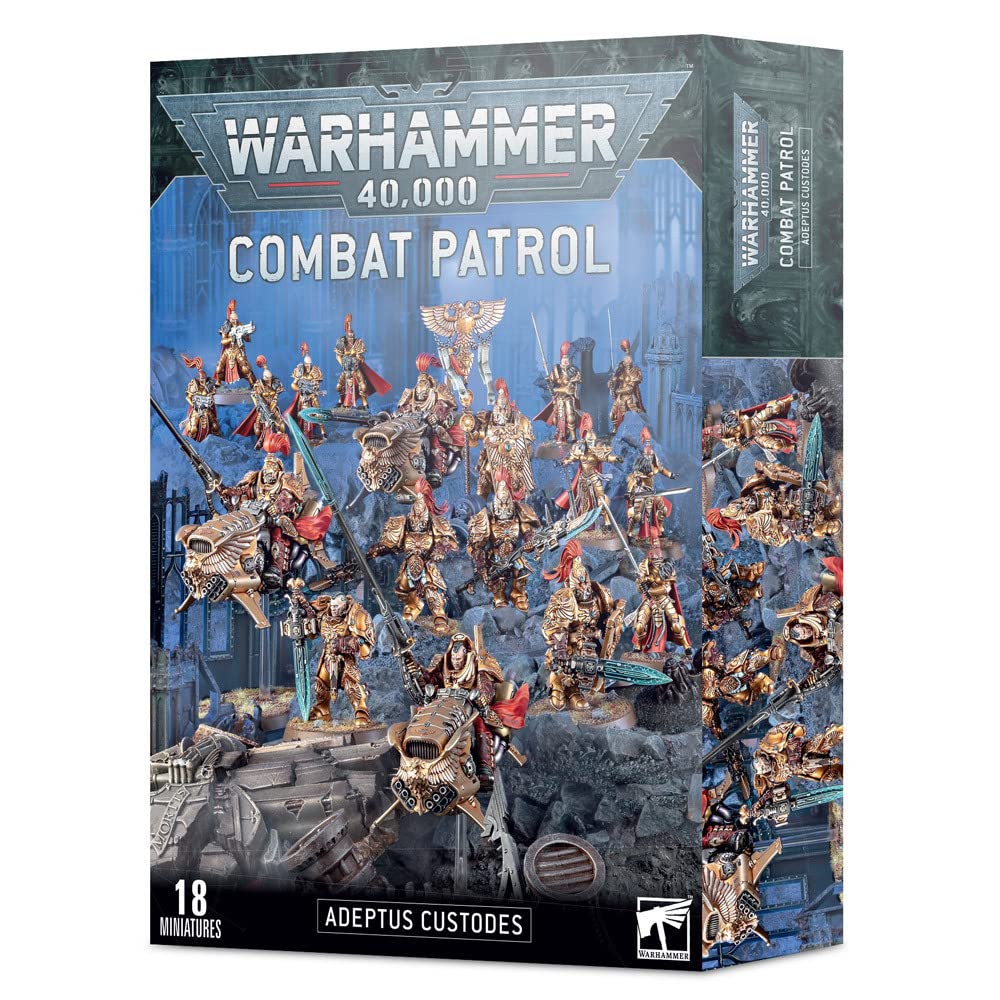 Games Workshop Warhammer 40K - Combat Patrol: Adeptus Custodes