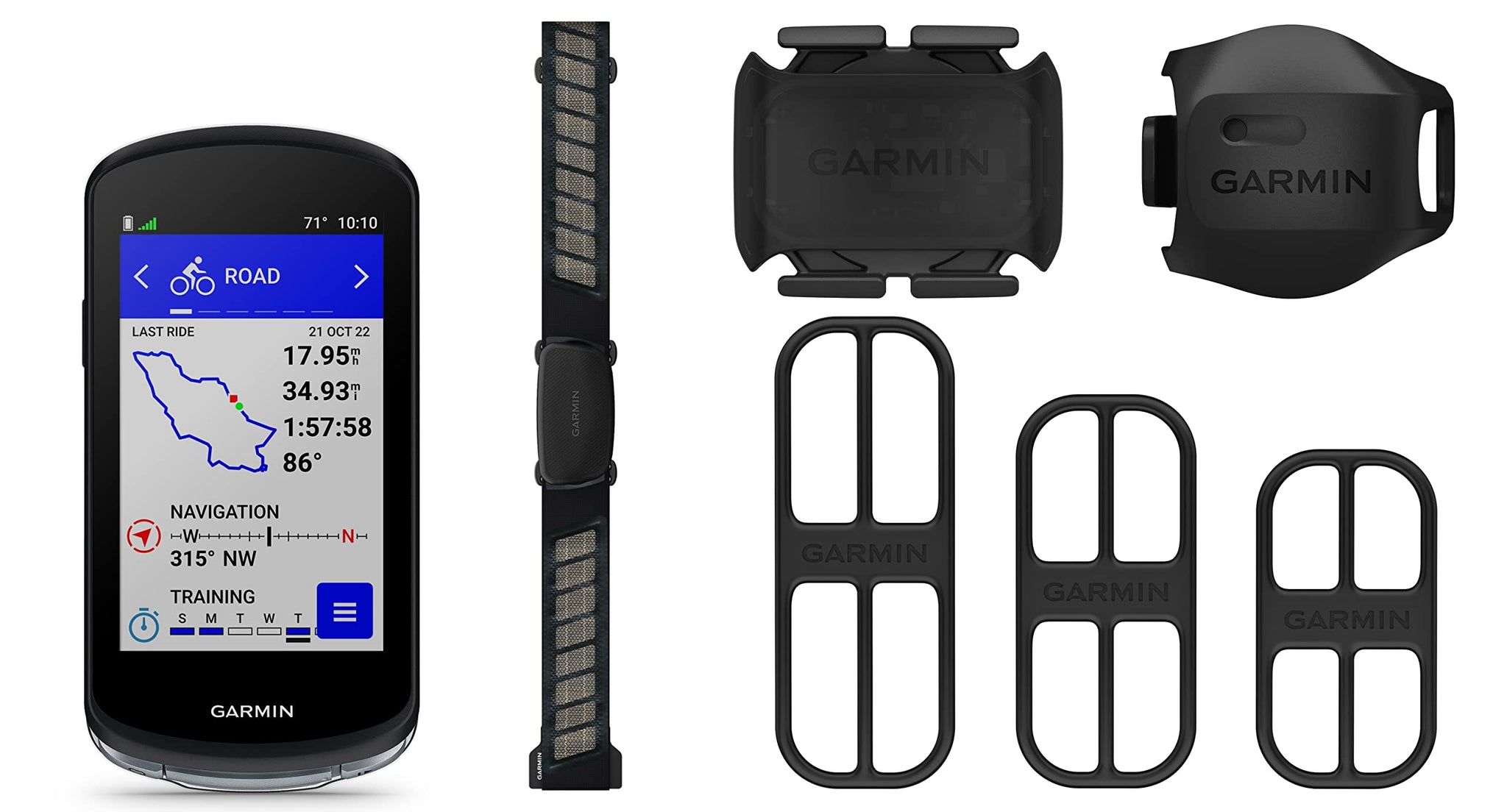 Garmin 010-02503-10 Edge 1040 Bundle 3.5" Standard Cycling GPS Bike Computer