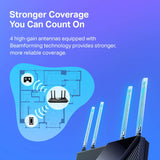 NEW SEALED TP-LINK ARCHER AX21 AX1800 V4 WIFI 6 DUAL BAND WIRELESS ROUTER