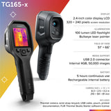 FLIR TG165-X Thermal Imaging Camera with Bullseye Laser TG165-X NEW IN BOX