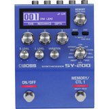 BOSS SY-200 Synthesizer Guitar Effects Blue - NEW