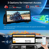 XTRONS 12.3 Inch Android 14 Car Stereo for BMW F10/F11 (2013-2016) NBT System, IPS Touch Screen 4+64GB Global 4G Car Radio GPS Navigation Support Wireless Car Play Android Auto