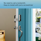 Yale Assure Lock 2 Deadbolt - Black Suede - Keypad Code Smart Door Lock with Z-Wave