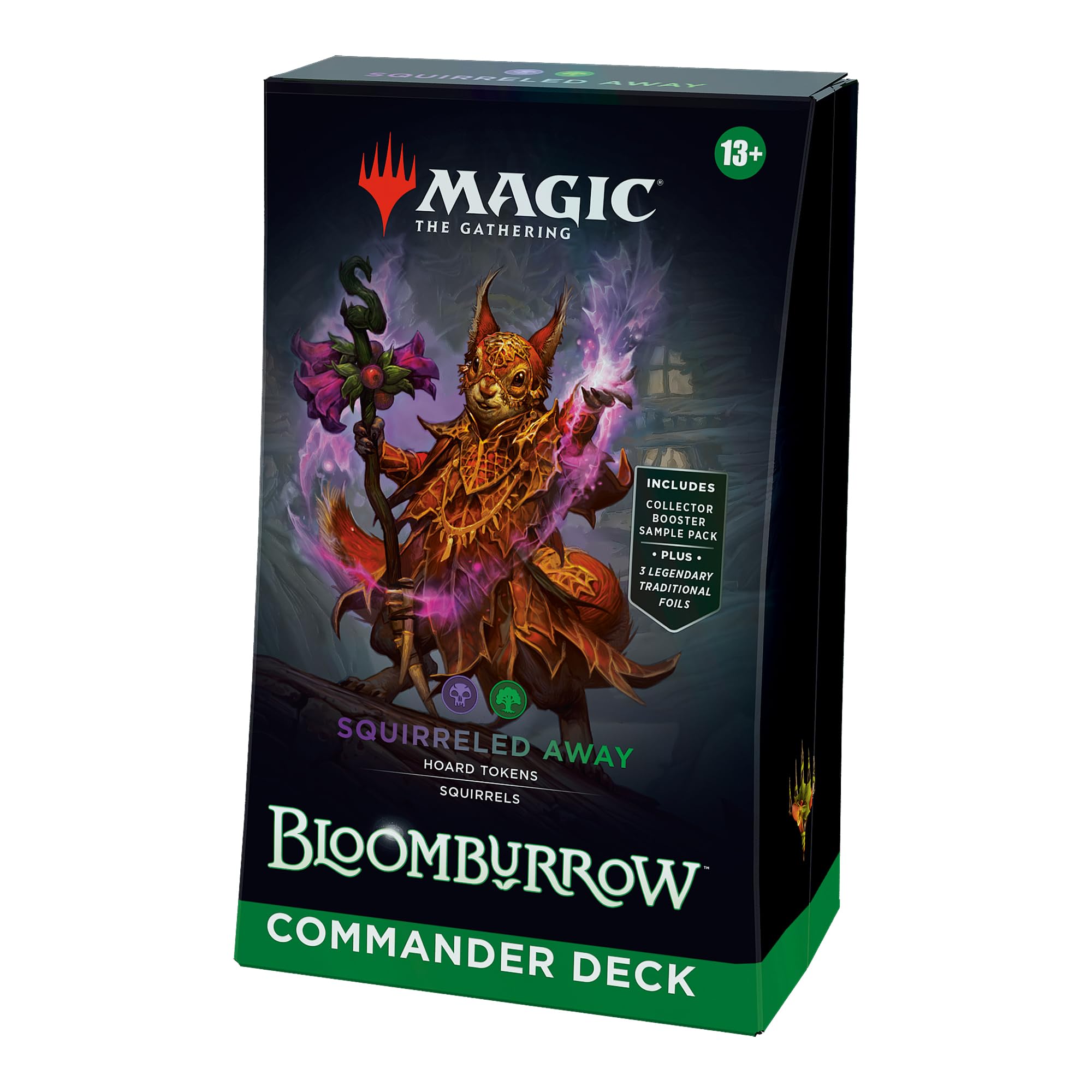 Bloomburrow Commander Deck - Squirreled Away MTG Brand New Sealed