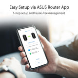 ASUS ZenWiFi Pro AXE11000 Tri-Band WiFi 6E Mesh System (ET12 2PK) - Whole Home