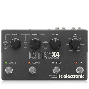 TC Electronic Ditto X4 Looper Pedal - Brand New