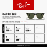 Ray-Ban RB2027 W1847 62mm Predator 2 Black G-15 Green Rectangular Sunglasses