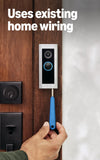 Ring Wired Doorbell Pro (2021 model) (existing doorbell wiring required)