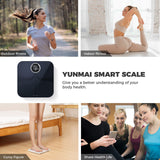 YUNMAI M1301-B Premium Bluetooth Smart Scale - IOS Android Fitbit Apple Health