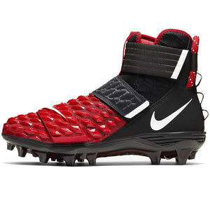 Nike Force Savage Elite 2 TD  Red Black AH3999-003 Men’s Football Cleats Sz 10.5