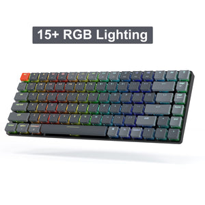 Keychron K3 Ultra-Slim Wireless Keyboard 84 Keys RGB LED Backlit Version 2