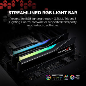 G.SKILL Trident Z5 Neo RGB Series AMD EXPO 32GB (2 x 16GB) 288-Pin PC RAM DDR5