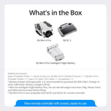 DJI Mini 4 Pro (DJI RC 2) Drone, 4K/60fps Omnidirectional ActiveTrack 360° 20km