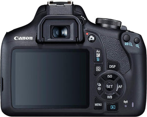 Canon EOS 2000D / Rebel T7 24.1MP CMOS 1080p DSLR Camera + EF-S 18-55mm Lens