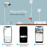 ANRAN 5MP 8CH Outdoor 8 Camera Security System 1080P Night Vision Waterproof 1TB