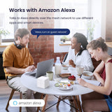 Tenda Nova Mesh WiFi System Covers Up To 6,000 Sq.Ft - 3 Pack - AC1200