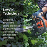 Husqvarna 966532402 122HD60 22.5cc 23" Dual Action Gas-Powered Hedge Trimmer New