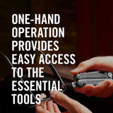 LEATHERMAN, Wave+, 18-in-1 Full-Size, Versatile Multi-tool for DIY, Home, Garden, Outdoors or Everyday Carry (EDC), Stainless Steel