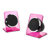 NEW Victrola Modern Acrylic Turntable &amp; Wireless Speakers - Pink