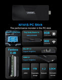 AWOW Mini PC Stick 8GB RAM 256GB ROM, Intel Celeron J4105 Windows 11 Pro - NEW