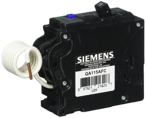 Siemens QA115AFC 1 Pole 15 AMP Arc Fault Combination Breaker AFCI - NEW