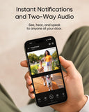 eufy Security Video Doorbell E340 2K Wireless Dual Cameras Color Night Vision