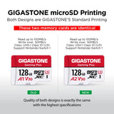 Gigastone Gaming Plus 128GB Micro SD Card w/t Adapter for Nintendo GoPro 4K Video - NEW