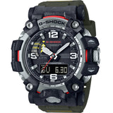 G-Shock Men New Thinner Carbon Mudmaster Watch, Solar Green GWG-2000-1A3