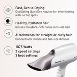 Panasonic Nanoe Salon Hair Dryer with Oscillating QuickDry Nozzle - NEW