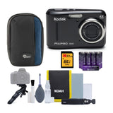 Kodak PIXPRO FZ45 Friendly Zoom Digital Camera (Black) Bundle