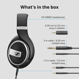 Sennheiser • HD 599 SE Special Edition • Around Ear Open Back Headphone • Black