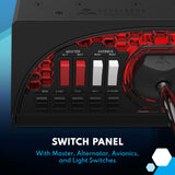 Honeycomb Aeronautical Alpha Flight Controls Yoke Switch Panel Simulator - NEW