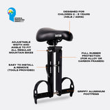 Kids Ride Shotgun - Child Bike Seat & Handlebar Combos - Front Mounted, for Children Aged 2~5 Years, Fits Most Adult Modern Mountain Bikes, Adjustable for Comfort (Original Seat Combo)