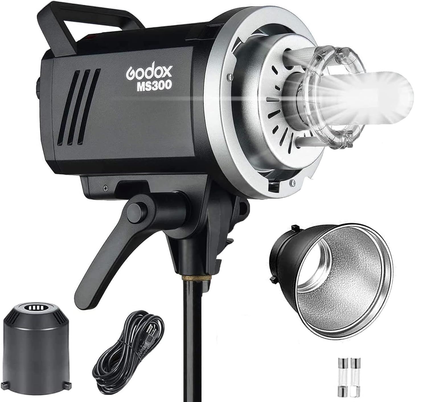 US Godox MS300 Compact Studio Flash 300W 2.4G Wireless Monolight Bowens mount