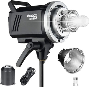 US Godox MS300 Compact Studio Flash 300W 2.4G Wireless Monolight Bowens mount
