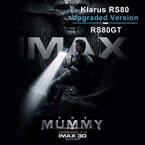 KLARUS 10000 Lumens Super Bright Searchlight Portable Spotlight Handheld Flashlight