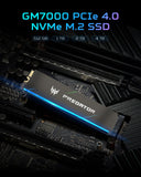 Acer Predator GM7000 NVMe Gen4 M.2 SSD 4TB - BNIB Sealed