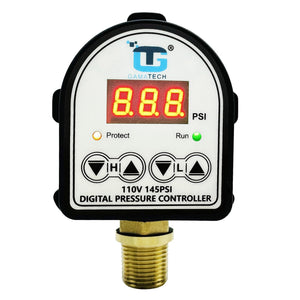 GamaTech Digital Pressure Controller Well Water Pump Switch - 110V -145 PSI