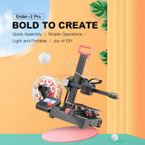 Creality 3D Printer Ender 2 Pro Portable Mini FDM 3D Printer - Factory Sealed