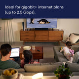 eero Pro 6E Tri-band Mesh Wi-Fi 6E System (2-pack) - White - Any Carrier