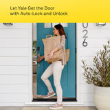 Yale Assure Lock 2 Deadbolt - Black Suede - Keypad Code Smart Door Lock with Z-Wave