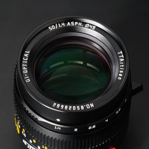 TTArtisan 50mm f/1.4 Lens Full Frame for Leica M Mount