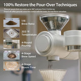 Gevi 4-in-1 Smart Pour-Over Coffee Machine SILVER GESCMA705-U