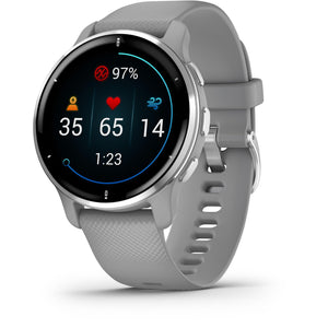 Garmin Venu 2 Plus 43mm Fiber-Reinforced Polymer Case with Silicone Strap Smart