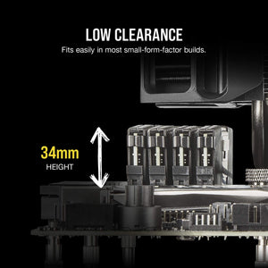 CORSAIR - VENGEANCE LPX 64GB (2x32GB) DDR4 3200MHz C16 UDIMM Desktop Memory