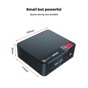 NEW Beelink SER3 Mini PC - Ryzen 3200U @ 3.5Ghz - 16GB RAM - 500GB M.2 SSD