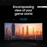 Samsung 34' Odyssey G5 Ultra-Wide Gaming Monitor with 1000R Curved Screen