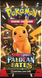 Pokémon TCG: Scarlet & Violet—Paldean Fates Tin – Iron Treads ex (1 Foil Promo Card & 4 Booster Packs)